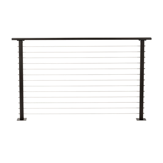 5 ft. Bronze Deck Cable Railing , Stainless