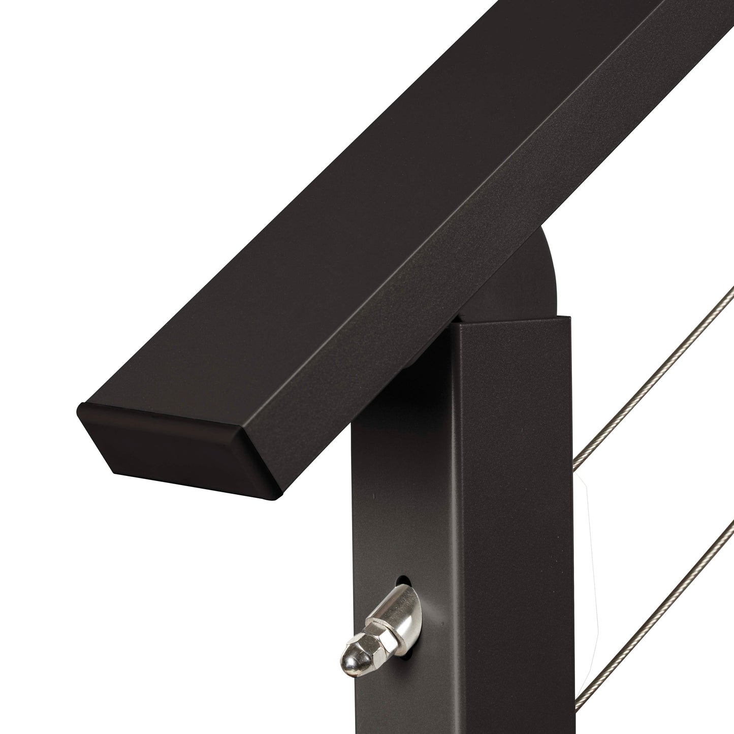 6 ft. Stair Cable Railing, 36 in. Base Mount, Bronze